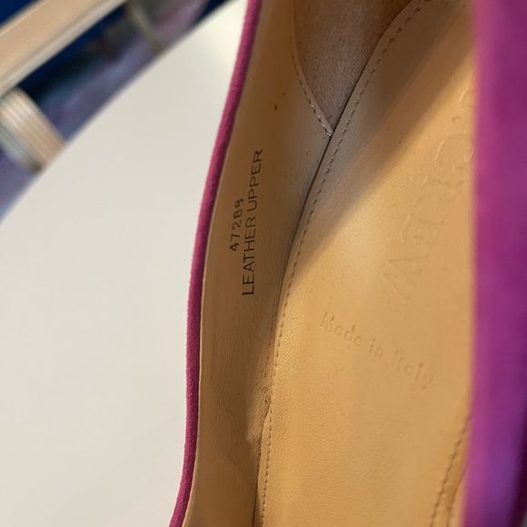 J. Crew Pink Suede Stiletto Heels - Picture 7 of 9